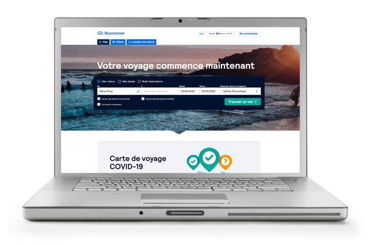Comparateur Skyscanner