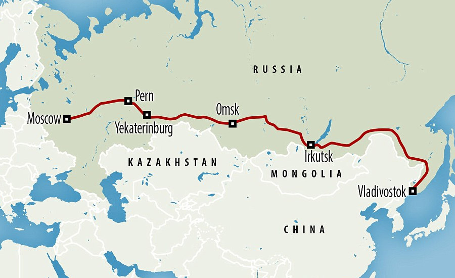 RUSSIE  Mode d'emploi pour le Transsibérien : billets et voyage