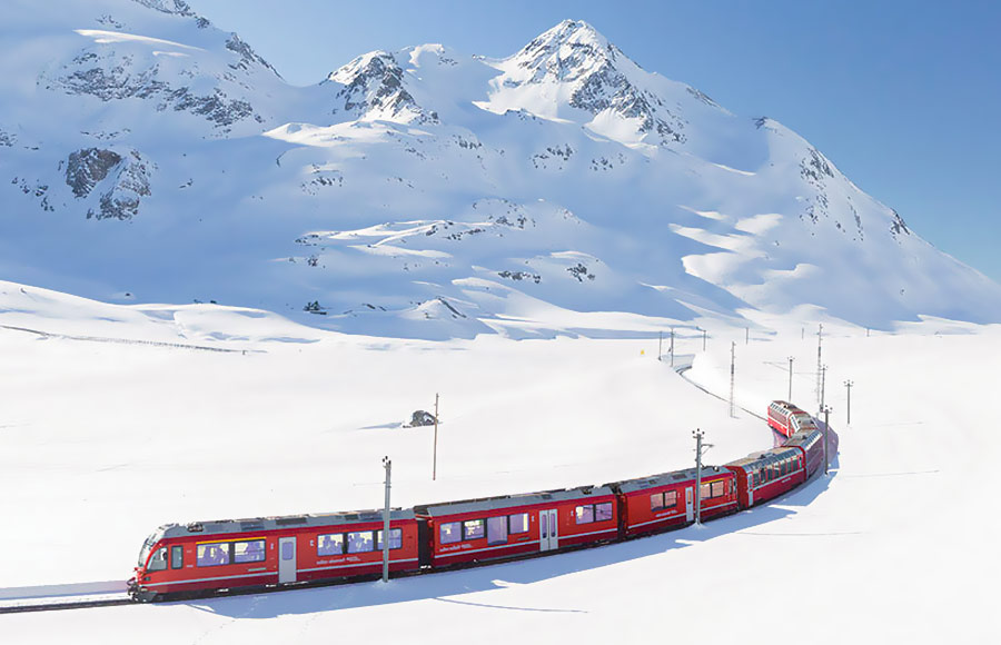 Voyagez en Bernina Express