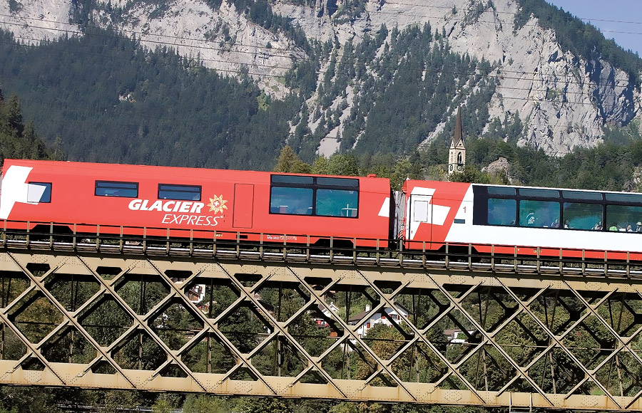 Voyage en Glacier Express