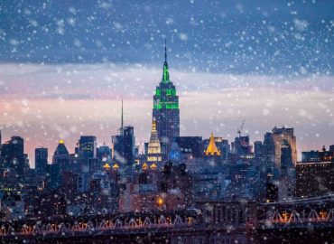 New york sous la neige