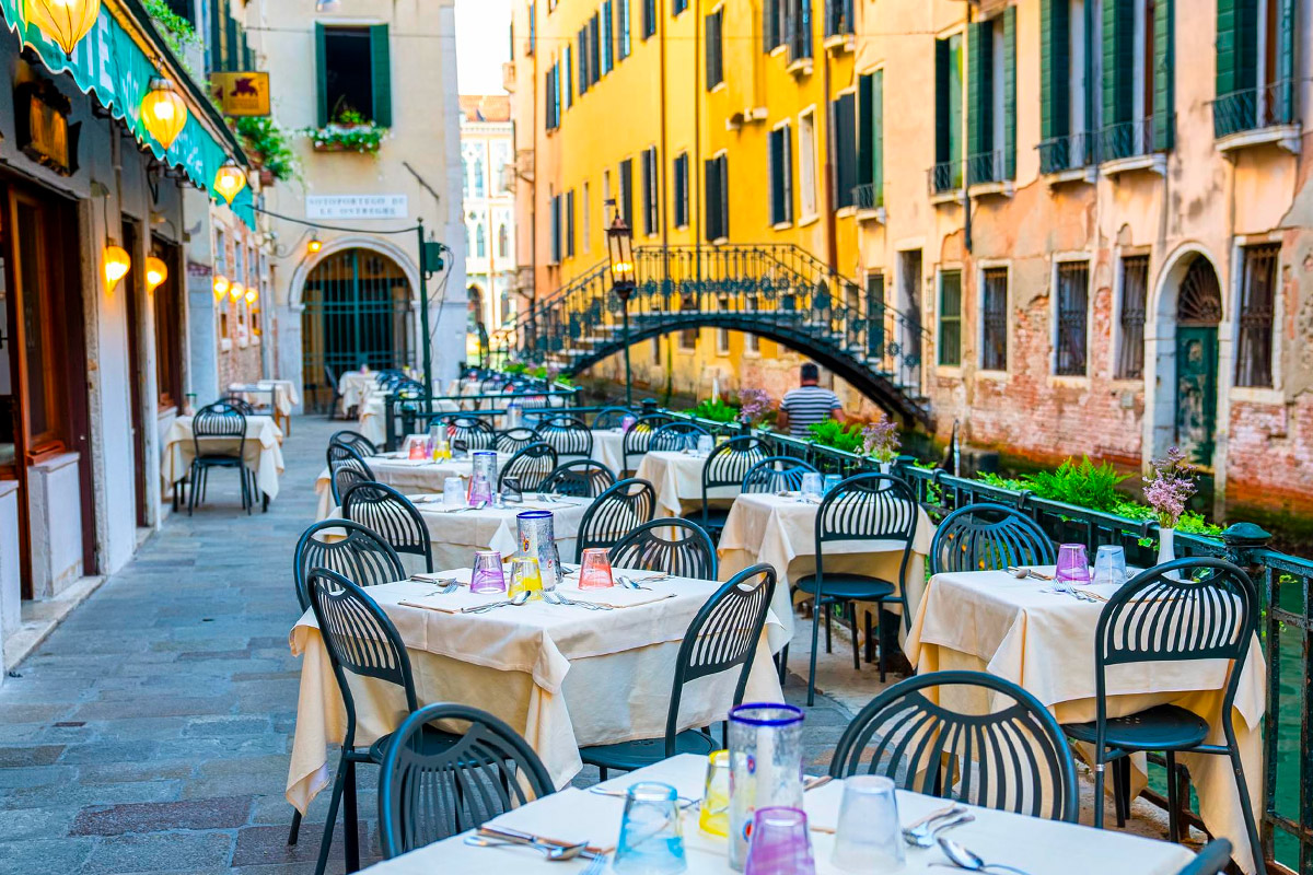 restaurant à Venise