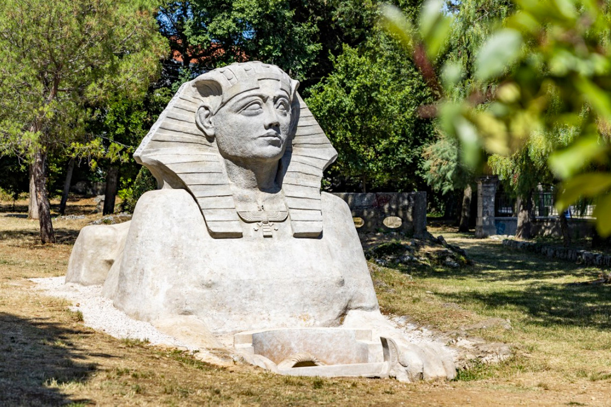 Le sphinx de Zadar