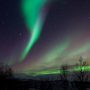 aurore boreale en Laponie