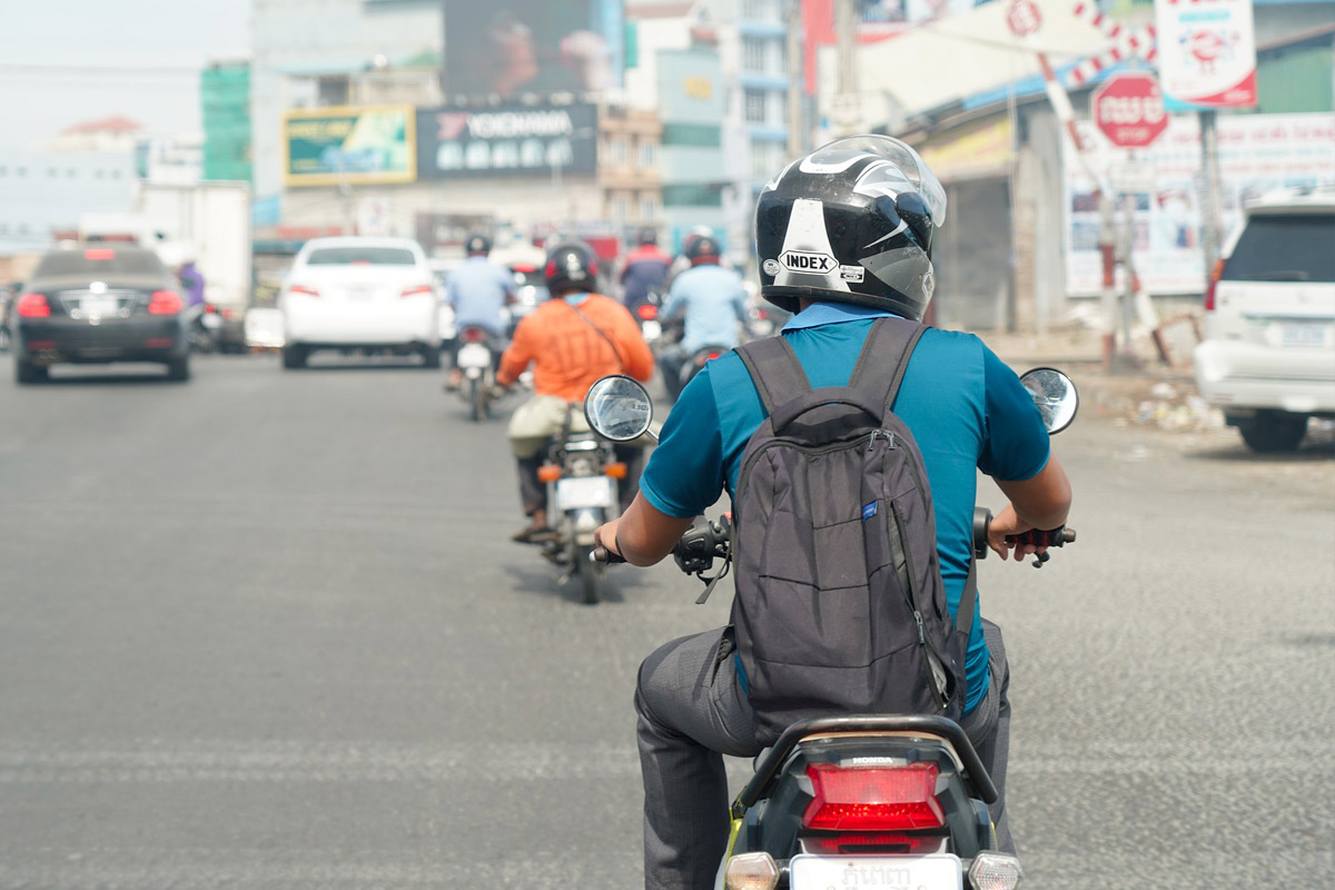 se deplacer scooter Phnom Penh