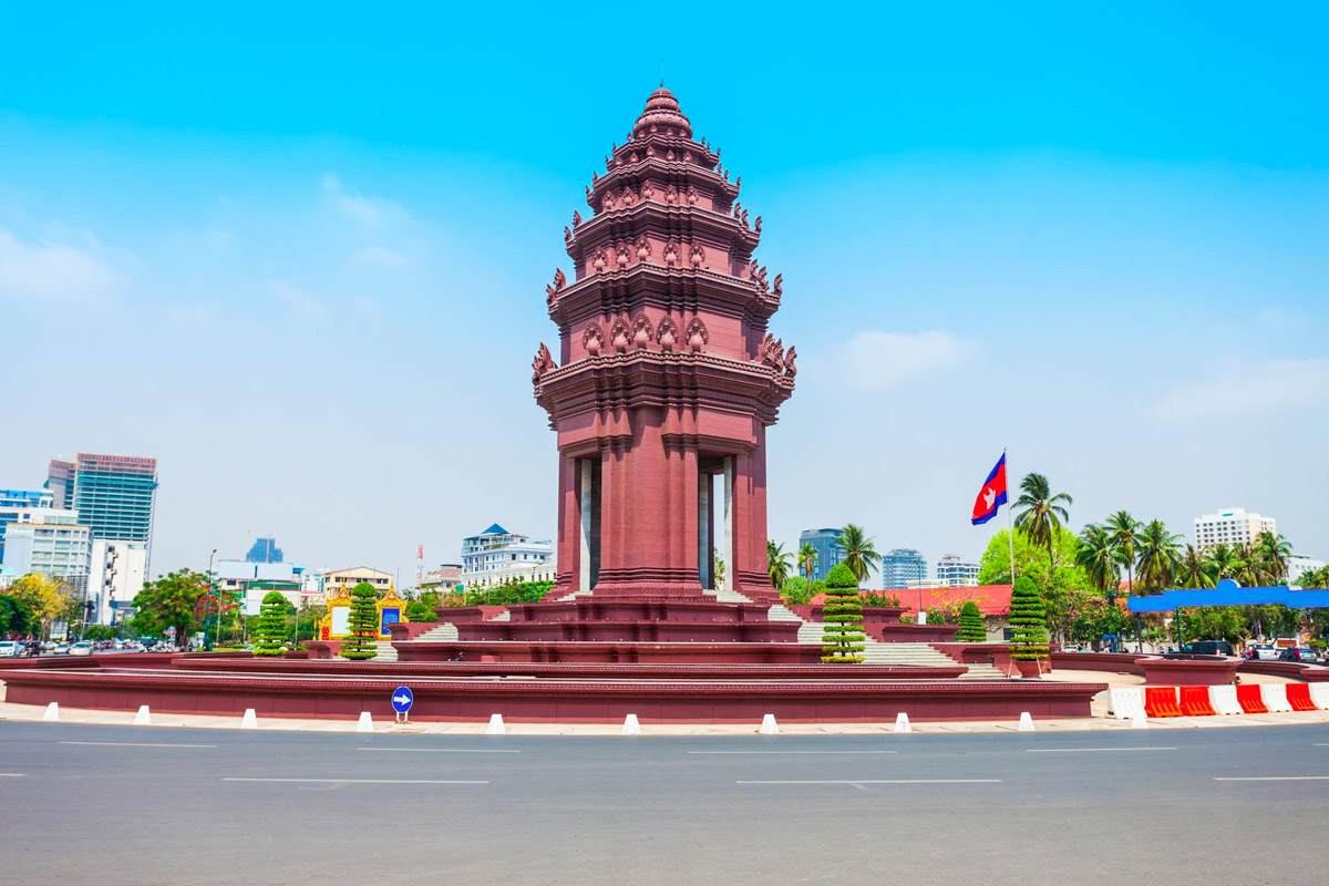 Monument De L'indépendance à Phnom Penh