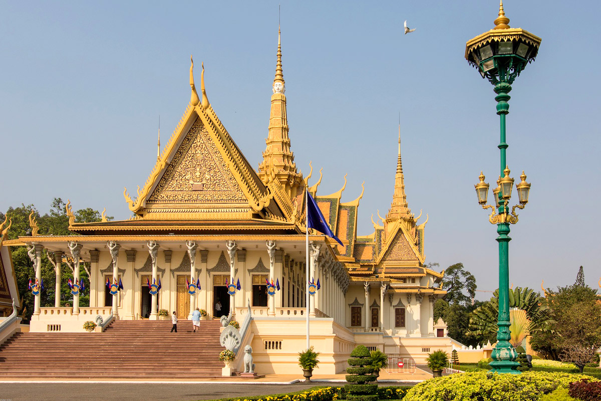 Palais Royal à Phnom Penh - Cambodge