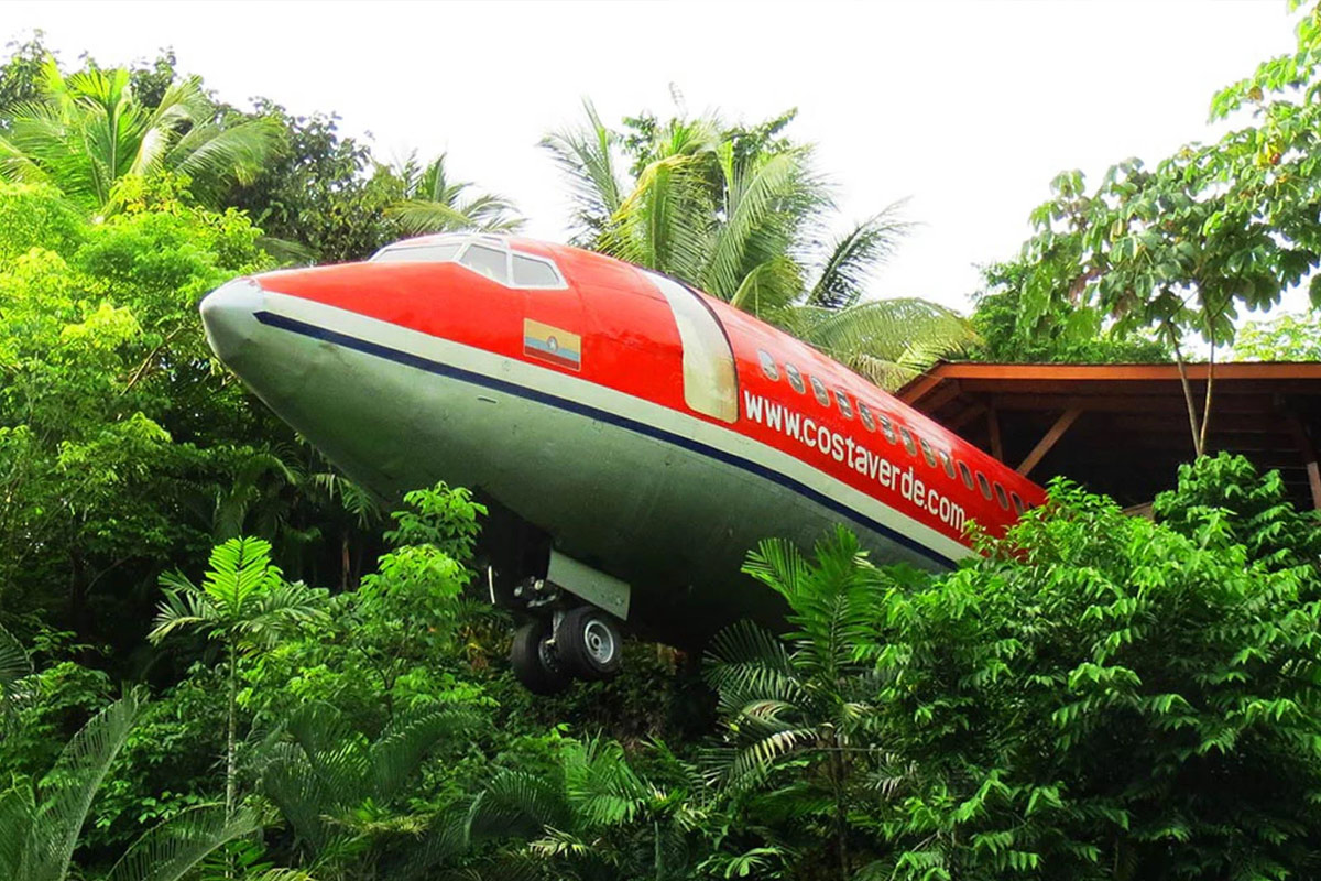 Plane Treehouse au Costa Rica