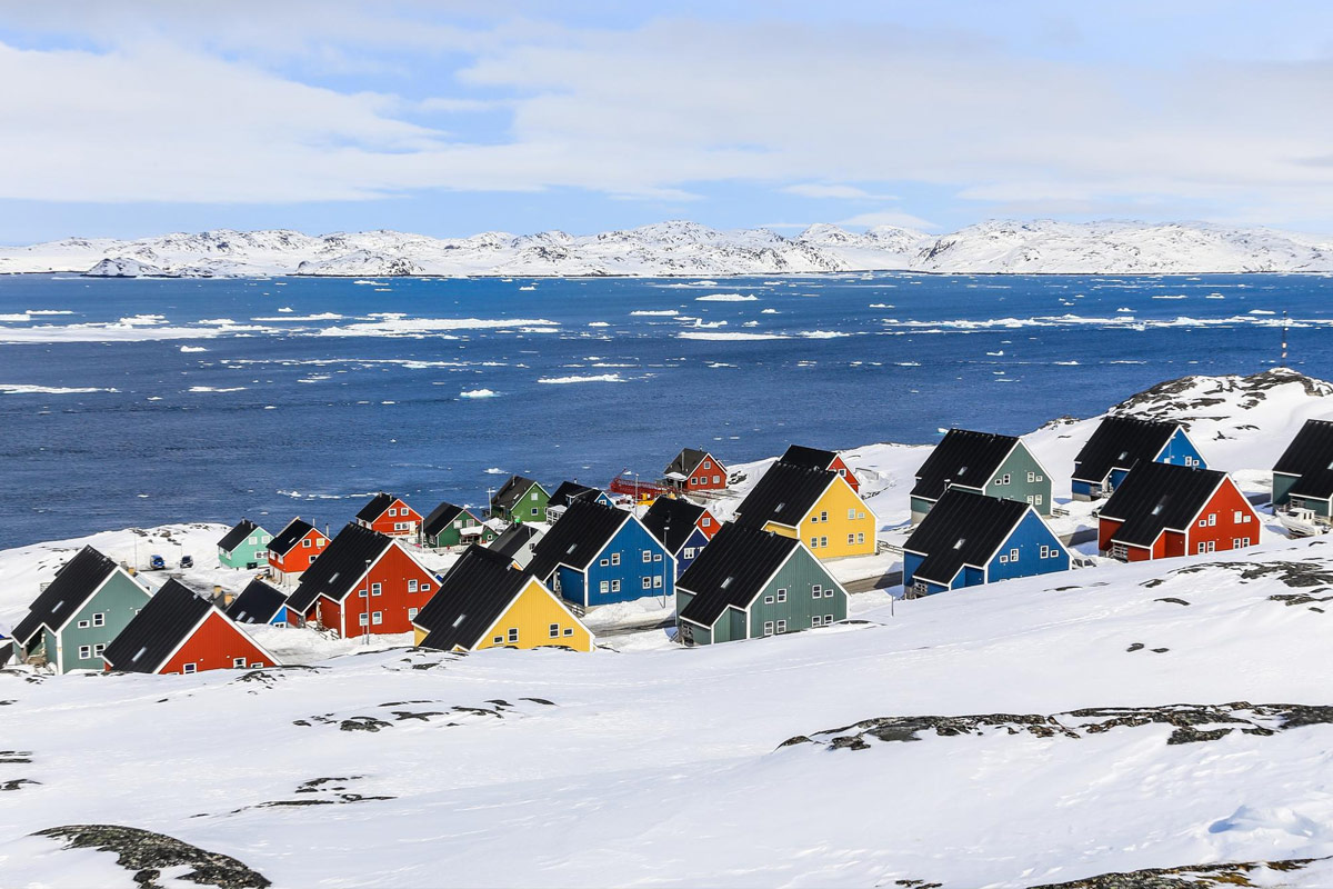 Longyearbyen en Norvège