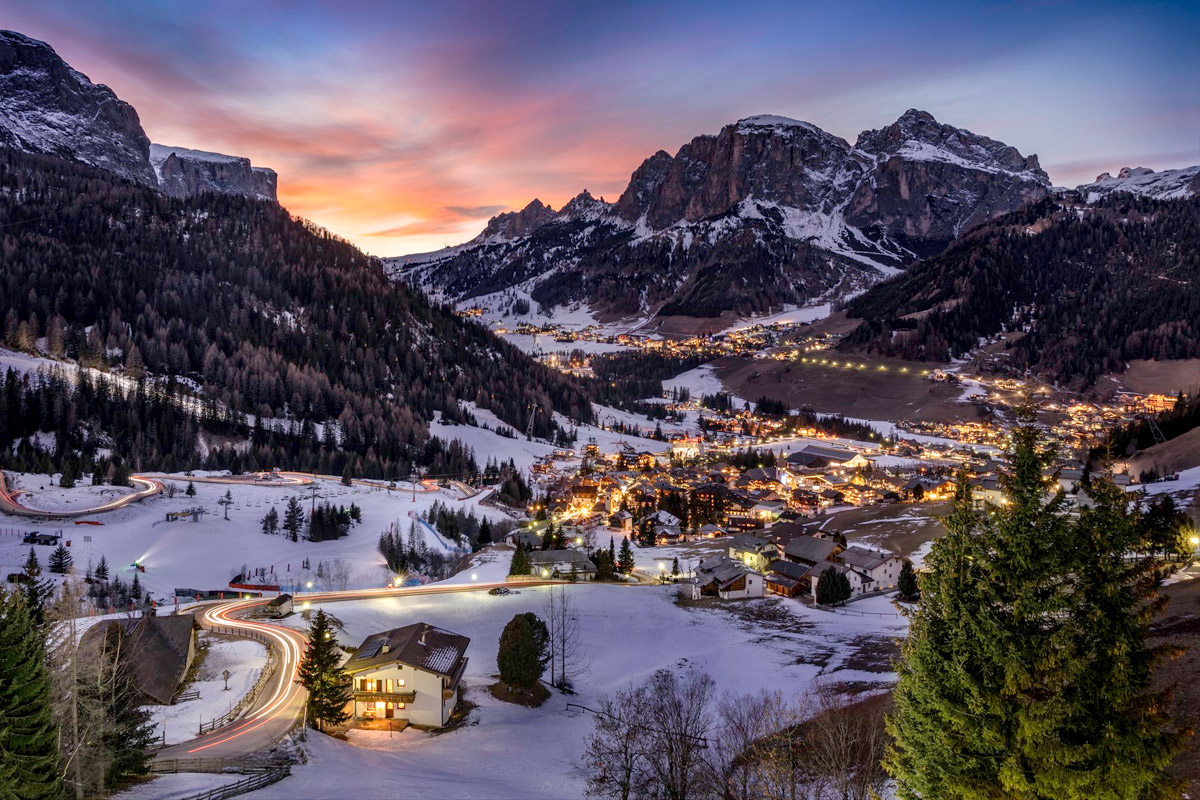 montagne suisse nuit