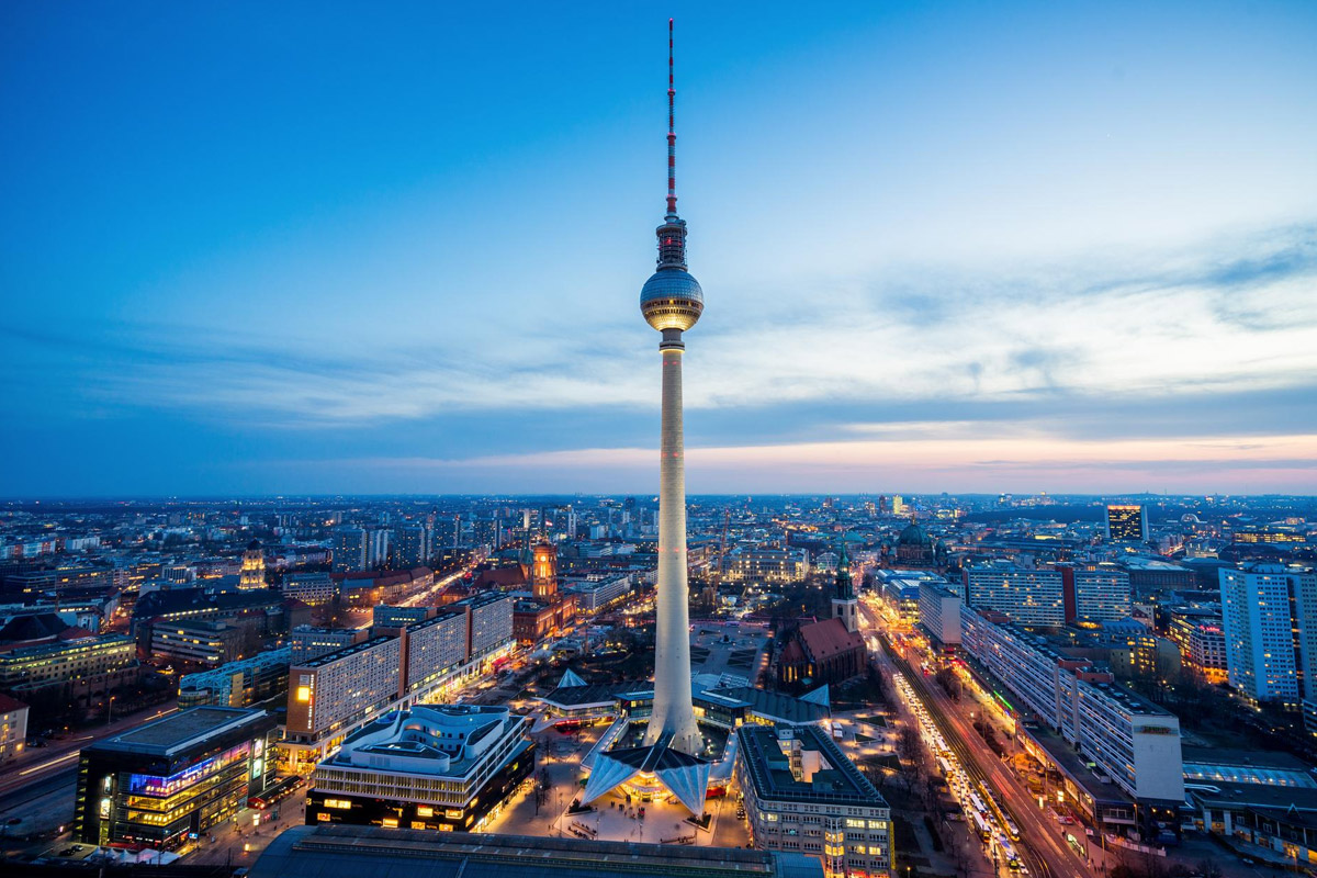 berlin - Allemagne - de nuit